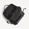 Rucsac pentru bărbați, cu design foarte încărcat, de culoare neagră
