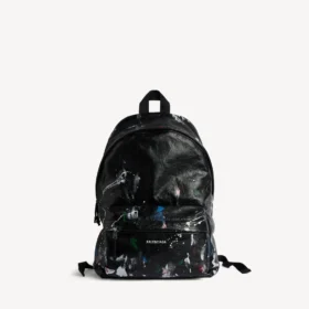 Rucsac pentru bărbați Explorer, negru/multicolor