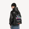 Rucsac pentru bărbați Explorer, negru/multicolor