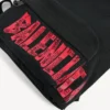 Rucsac pentru bărbați Tape Type, negru/roșu