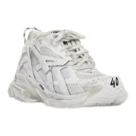 Runner Sneaker „Worn-Out White” 677402W3RB19000