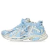 Runner Sneakerși „Alb, albastru deschis, plasă și nailon” 677402W3RB29744