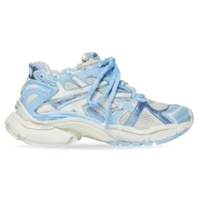 Runner Sneakerși „Alb, albastru deschis, plasă și nailon” 677402W3RB29744