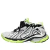 Runner Sneakerși „Alb, negru și galben neon, din plasă și nailon” 677403W3RBP1093