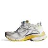 Runner Sneakerși „Beige, alb, galben, din nailon și material asemănător pielei de căprioară” 772767W3RNY9170