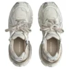 Runner Sneakerși „Țesătură de nailon bej cu aspect de piele de căprioară” 772767W3RNY9797