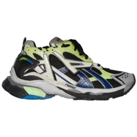 Runner Sneakerși „Grey Black Green” 677402W3RB55179
