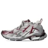 Runner Sneakerși „Grey Burgundy Mesh and Nylon” 677402W3RB39069