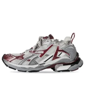 Runner Sneakerși „Grey Burgundy Mesh and Nylon” 677402W3RB39069