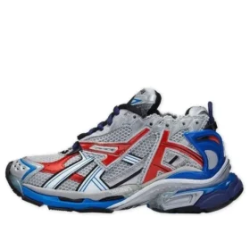 Runner Sneakerși „Gri, albastru, roșu, plasă și nailon” 677403W3RB61264