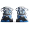 Runner Sneakerși „Nylon albastru și gri și material asemănător pielei de căprioară” 772774-W3RNY4912