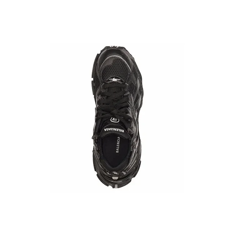 Runner Sneakerși „Plasă neagră și nailon cu decorațiuni transparente multicolore” 677402W3RB11000