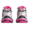 Runner Sneakerși „Silver White Pink Mesh and Nylon” 677402W3RBW9155