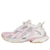 Runner Sneakerși „White Baby Pink Mesh and Nylon” 677402W3RB39059