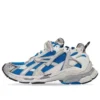 Runner Sneakerși „White Blue Mesh and Nylon” 677403W3RB34912