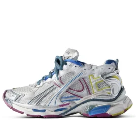 Runner Sneakerși „White Blue Purple” 772767W3RMU9547