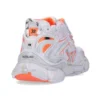 Runner Sneakerși „White Fluo Orange Mesh and Nylon” 677402W3RBM9770