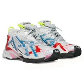 Runner Sneakerși „Worn Out White Blue Red Mesh and Nylon” 677402W3RB69645