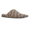 Saboți confortabili BB Monogram „Beige Brown” 653879W2I103020