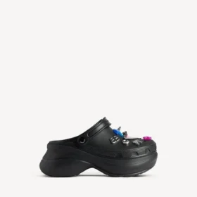 Saboți Crocs™ Jibbitz™ pentru femei, negru