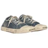 Saboți de plajă din denim cu aspect uzat „Paris” „Blue” 693952W3RCL4090
