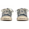 Saboți de plajă din denim cu aspect uzat „Paris” „Blue” 693952W3RCL4090
