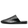 Saboți din piele confortabile BB „Negru” 743926WB7221000