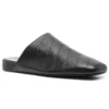 Saboți din piele confortabile BB „Negru” 743926WB7221000