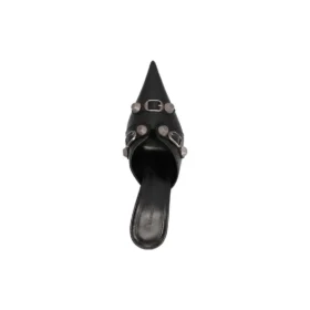Saboți tip Cagole 80 mm „Black” 714253WAD4E1081