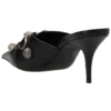 Saboți tip Cagole 80 mm „Black” 714253WAD4E1081
