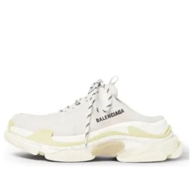Saboți Triple S „White Double Foam and Mesh” 755687W3SM29097