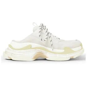 Saboți Triple S „White Double Foam and Mesh” 755687W3SM29097
