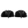 Sandale Boudoir 70 mm „Black Feathers” 787447W0WMQ1000