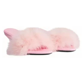 Sandale Boudoir 70 mm „Pink Feathers” 787447W0WMQ5000