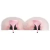 Sandale Boudoir 70 mm „Pink Feathers” 787447W0WMQ5000