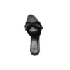 Sandale Cagole 50 mm „Black Arena Lambskin” 694350WAD4E1081