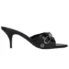 Sandale Cagole „Leather Black” 694347WAD4E1081