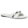 Sandale Cagole „White Arena Lambskin” 694342WAD4E9081