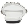 Sandale Cagole „White Arena Lambskin” 694342WAD4E9081