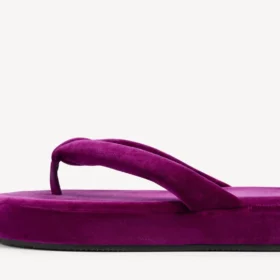 Sandale cu baretă pentru femei „Jet Lag” în culoarea violet