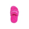Sandale cu pantof cu toc de 80 mm cu blană „Roz” 656632W2DO15096