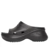 Sandale de piscină Balenciaga x Crocs „Black” 677389W1S8E1000