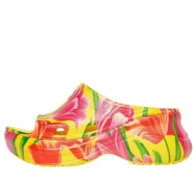 Sandale de piscină x Crocs „Tulip Print Multi” 677389W1S8F7053