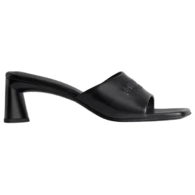 Sandale Duty Free de 60 mm „Black Shiny Soft Sheepskin” 787303WBCW01000