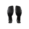 Sandale Duty Free de 60 mm „Black Shiny Soft Sheepskin” 787303WBCW01000