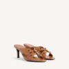 Sandale urbana pentru femei, de culoare camel