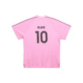 Seria Soccer Tricouri oversized Miami Soccer „Roz” 777705TPVR71401 Seria Soccer Tricouri oversized Miami Soccer „Roz” 777705TPVR71401