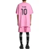 Seria Soccer Tricouri oversized Miami Soccer „Roz” 777705TPVR71401