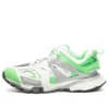 Sneakerși de alergare „Grey Fluo Green” 542023W3AC61391