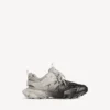 Sneakerși de alergare pentru bărbați, cu efect de gradient, în negru/bej
